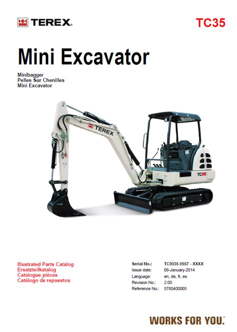 terex tc35 parts diagram